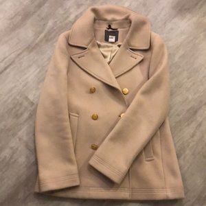 Jcrew Majesty Peacoat, cream, size 10